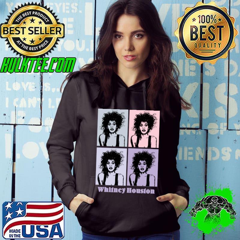 Whitney Houston 80s Pop American singer, actress film producer and philanthropist T-Shirt