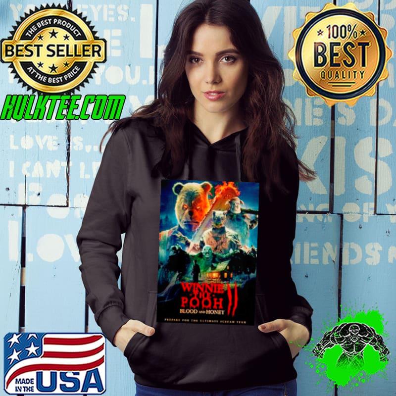 Winnie the pooh blood and honey II scream team poster shirt
