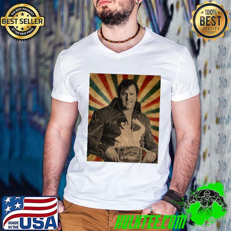 Wrestlers of the 1980s The Honky Tonk man T-Shirt Guys V Neck Wrestlers of the 1980s The Honky Tonk man T-Shirt Guys V Neck