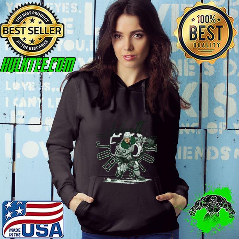 Wyatt Johnston Canadian professional ice hockey centre Dallas Player Name T-Shirt Hoodie Wyatt Johnston Canadian professional ice hockey centre Dallas Player Name T-Shirt Hoodie