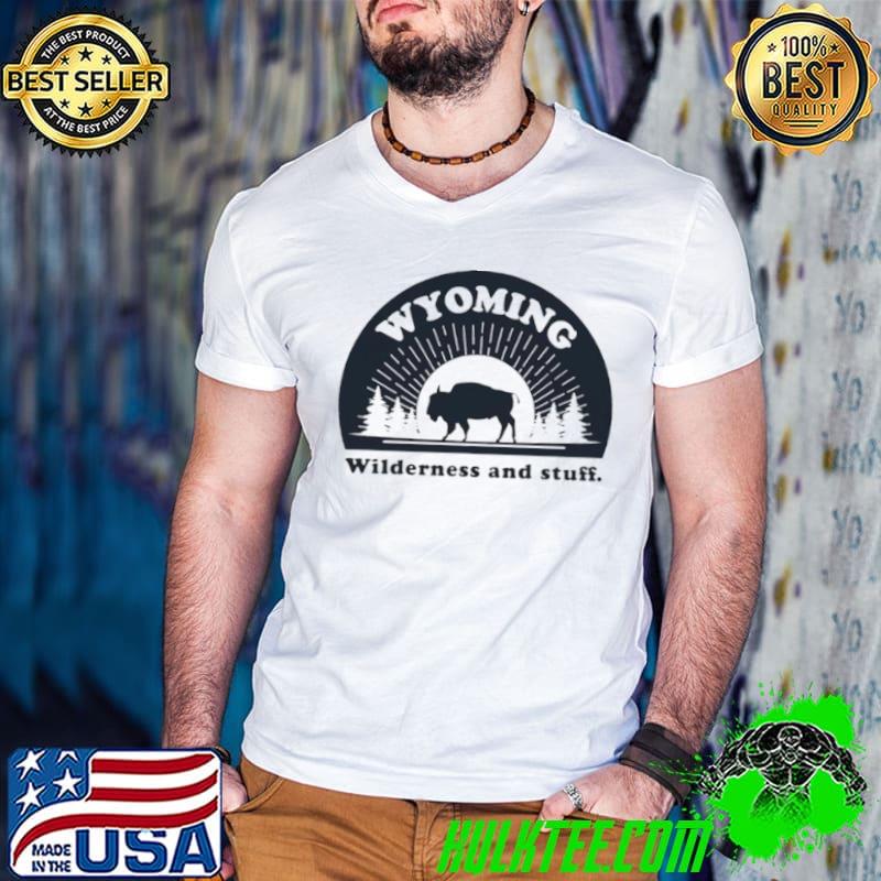Wyoming wilderness and stuff vintage s Guys V Neck Wyoming wilderness and stuff vintage s Guys V Neck