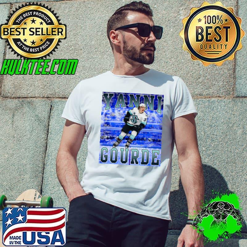 Yanni Gourde Canadian professional ice hockey forward and alternate captain for the Seattle Kraken T-Shirt