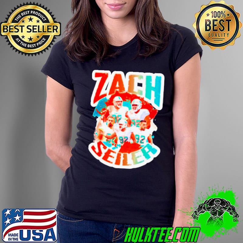 Zach Sieler Miami Dolphins football shirt