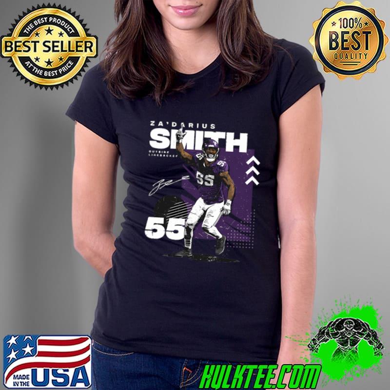 Za'Darius Smith American football defensive end Minnesota Squared T-Shirt
