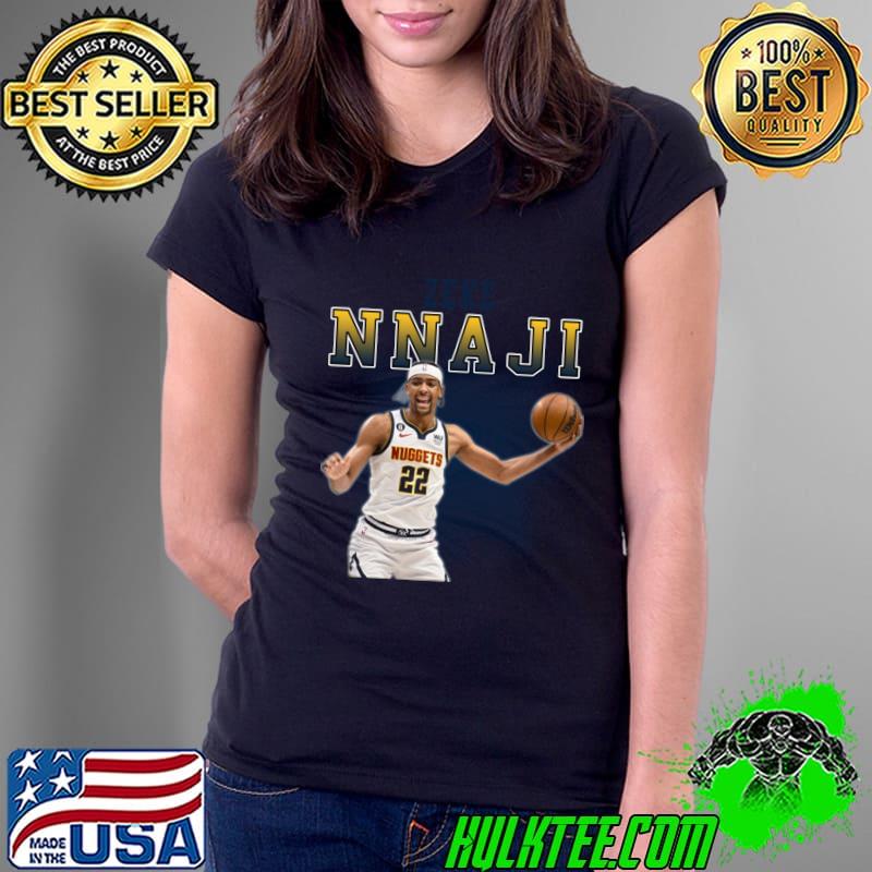 Zeke Nnaji American professional basketball player for Denver Nuggets T-Shirt Ladies Tee Zeke Nnaji American professional basketball player for Denver Nuggets T-Shirt Ladies Tee