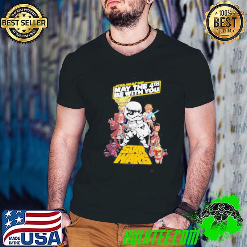 2024 Star Wars Star Wars Day May The 4th Be With You Shirt Guys V Neck 2024 Star Wars Star Wars Day May The 4th Be With You Shirt Guys V Neck