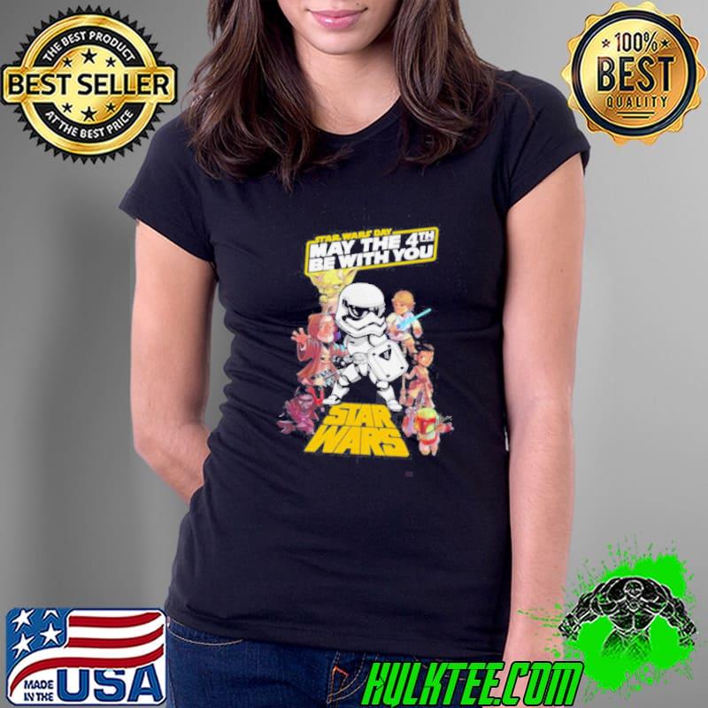 2024 Star Wars Star Wars Day May The 4th Be With You Shirt Ladies Tee 2024 Star Wars Star Wars Day May The 4th Be With You Shirt Ladies Tee