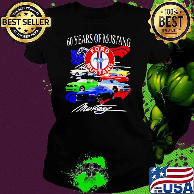 60 Years Of Mustang shirt
