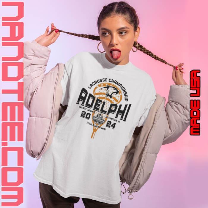 Adelphi Panthers 2024 NCAA Division II Men’s Lacrosse Championship Shirt Adelphi Panthers 2024 NCAA Division II Men’s Lacrosse Championship Shirt