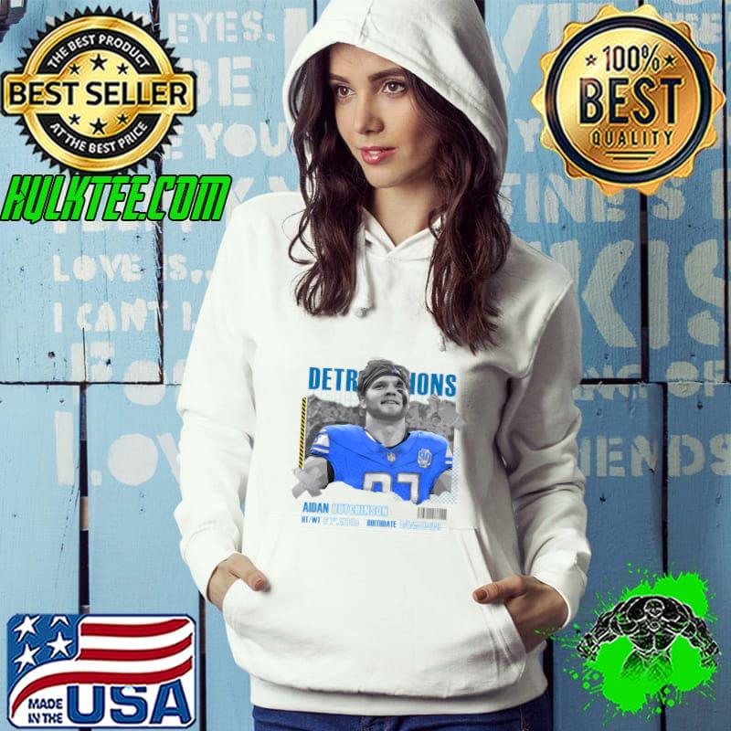Aidan Hutchinson Football Tapestry 1 American football defensive end T-Shirt