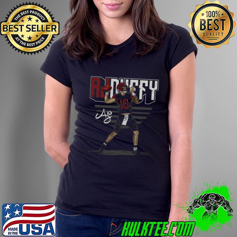 Aj Duffy Block Quarterback Football Signature T-Shirt