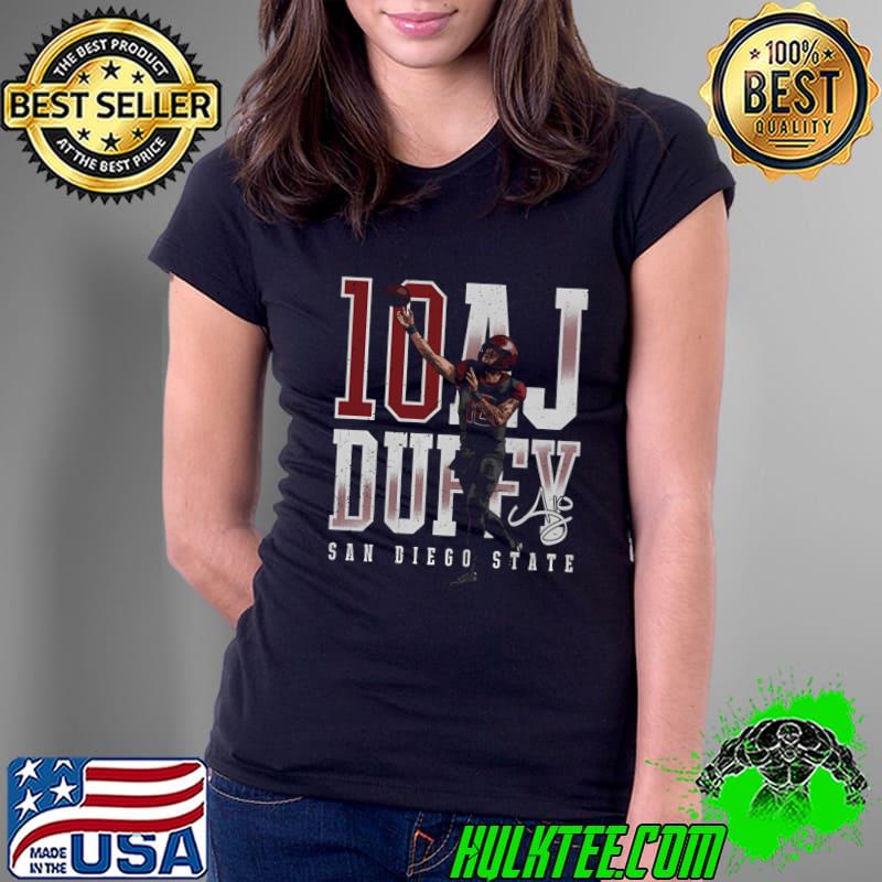 Aj Duffy Player Name Quarterback Football Signature T-Shirt