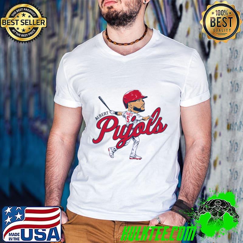 Albert Pujols Caricature Dominican-born American professional baseball player T-Shirt