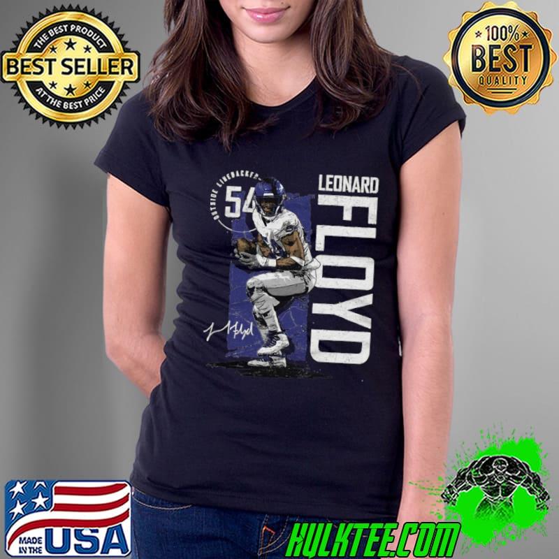 American football defensive end for the San Francisco 49ers leonard floyd football T-Shirt