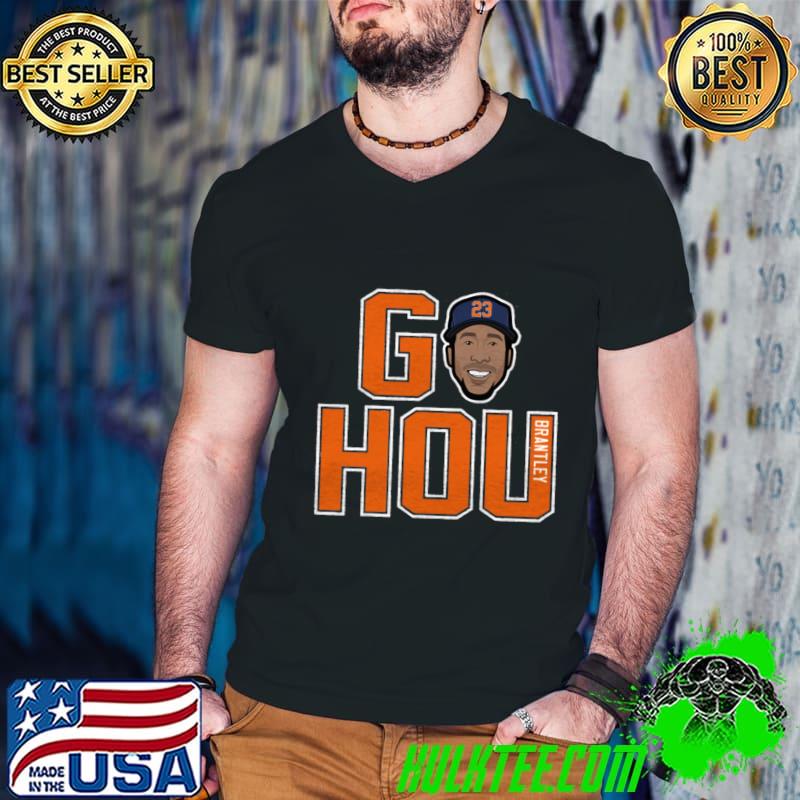 American former professional baseball outfielder michael brantley go hou T-Shirt