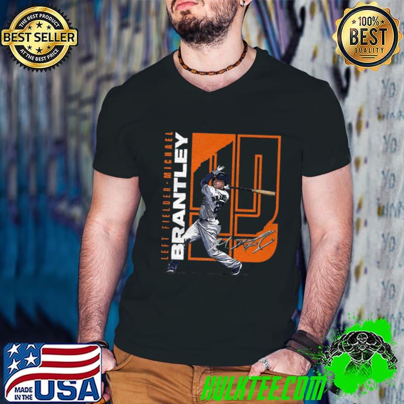 American former professional baseball outfielder michael brantley stretch T-Shirt