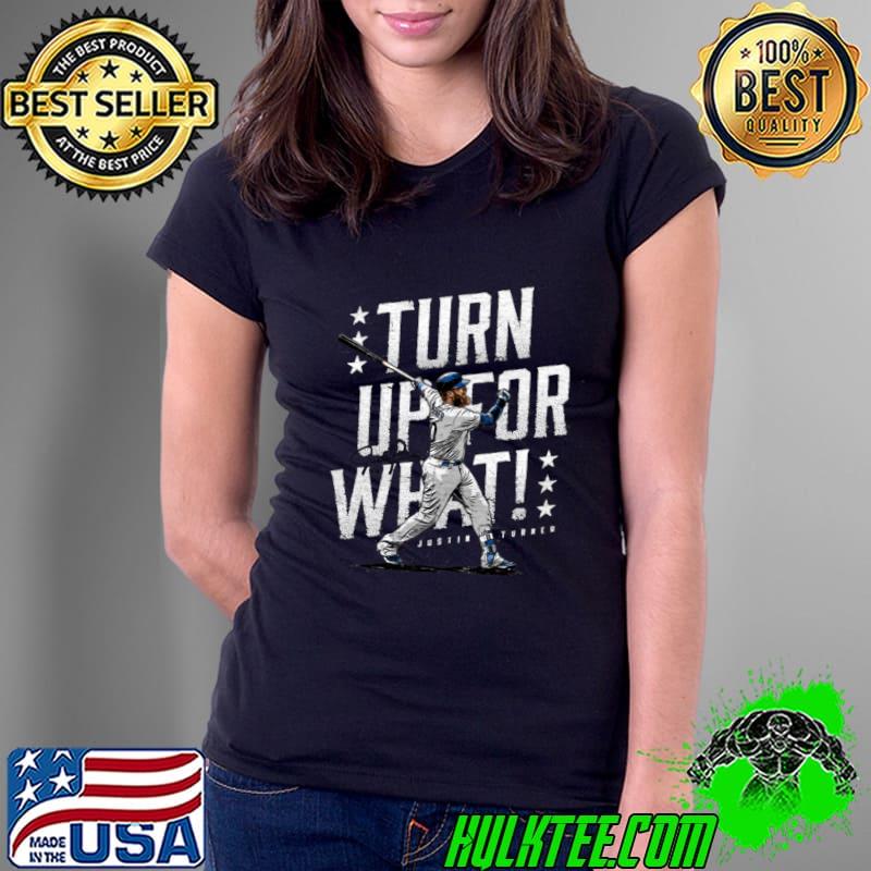 American professional baseball infielder justin turner turn up T-Shirt