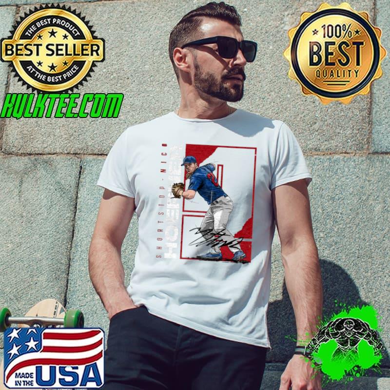 American professional baseball middle infielder nico hoerner stretch T-Shirt Unisex American professional baseball middle infielder nico hoerner stretch T-Shirt Unisex