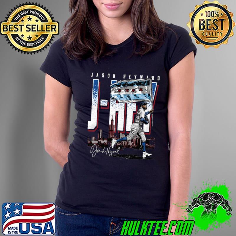 American professional baseball outfielder jason heyward flag T-Shirt American professional baseball outfielder jason heyward flag T-Shirt