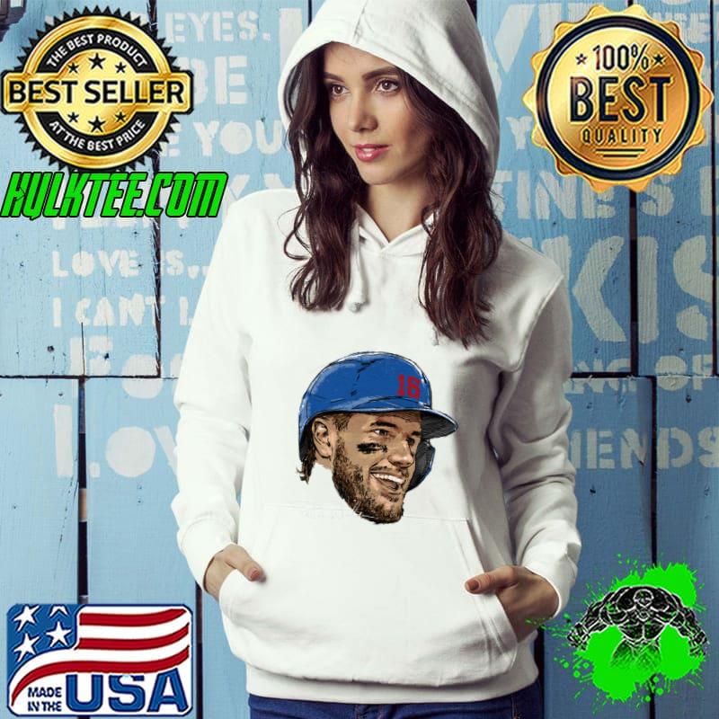 American professional baseball third baseman patrick wisdom portrait T-Shirt