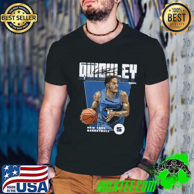 American professional basketball player immanuel quickley premiere T-Shirt