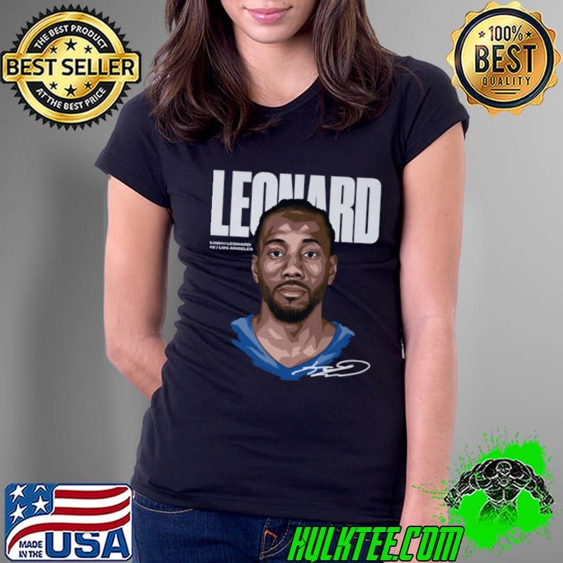 American professional basketball player kawhi leonard game face T-Shirt