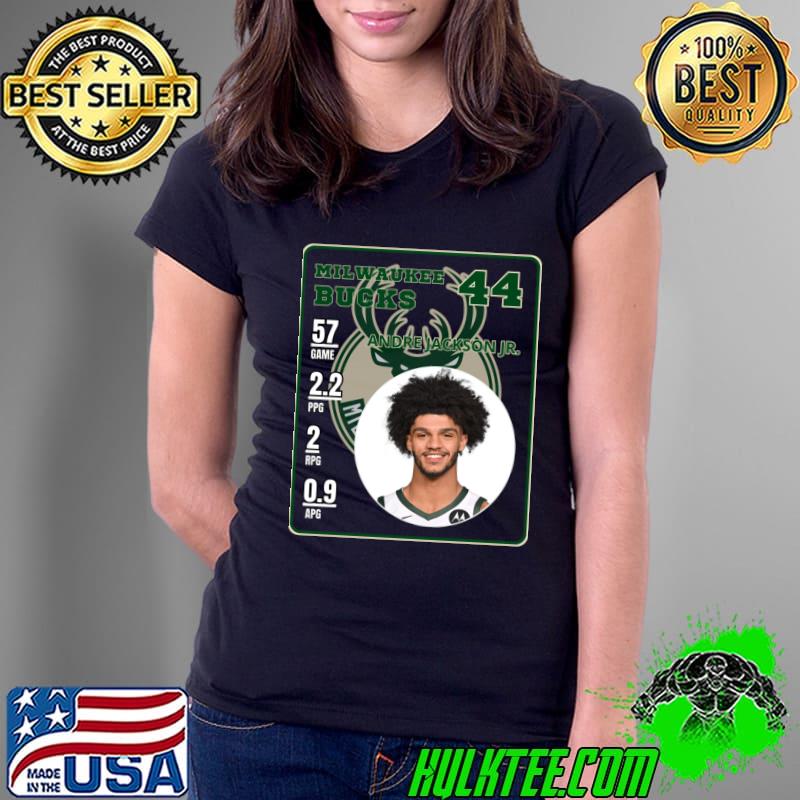 Andre Jackson Jr American professional basketball player for the Milwaukee Bucks T-Shirt