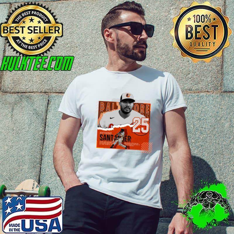 Anthony santander Venezuelan professional baseball right fielder T-Shirt Unisex Anthony santander Venezuelan professional baseball right fielder T-Shirt Unisex