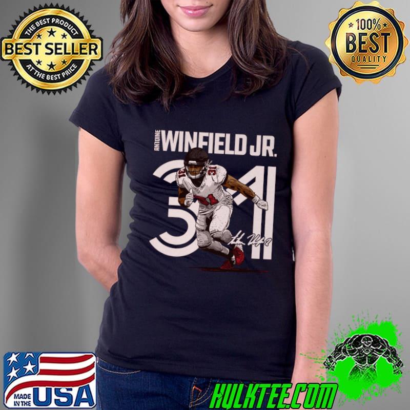 Antoine Winfield Jr. American football safety Tamba Bay Inline T-Shirt Ladies Tee Antoine Winfield Jr. American football safety Tamba Bay Inline T-Shirt Ladies Tee