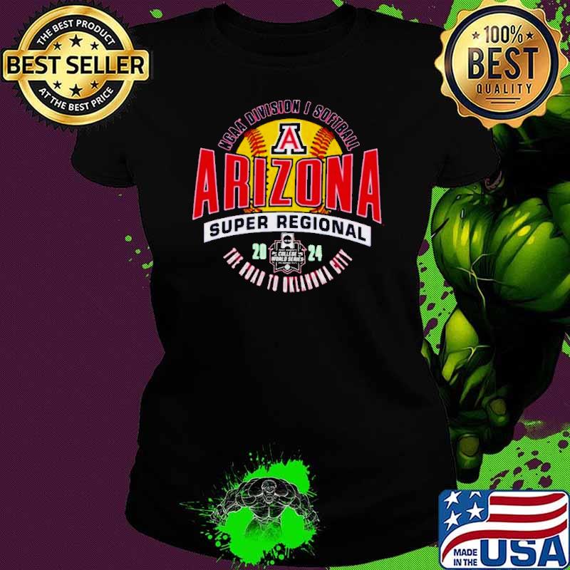 Arizona Wildcats 2024 NCAA Division I Softball Super Regional The Road To Oklahoma City Shirt
