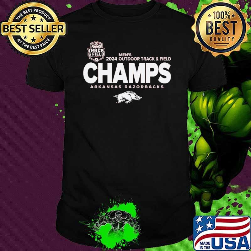 Arkansas Razorbacks 2024 Sec Men’s Outdoor Track & Field Champions s Unisex Arkansas Razorbacks 2024 Sec Men’s Outdoor Track & Field Champions s Unisex