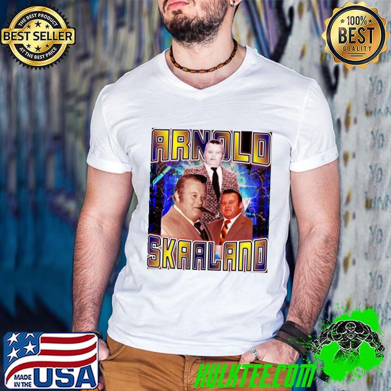 ARNOLD SKAALAND an American professional wrestler professional wrestling manager T-Shirt Guys V Neck ARNOLD SKAALAND an American professional wrestler professional wrestling manager T-Shirt Guys V Neck