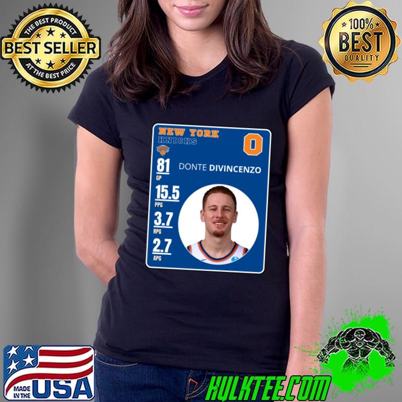 Awesome donte DiVincenzo American professional basketball player for New York Knicks T-Shirt Ladies Tee Awesome donte DiVincenzo American professional basketball player for New York Knicks T-Shirt Ladies Tee