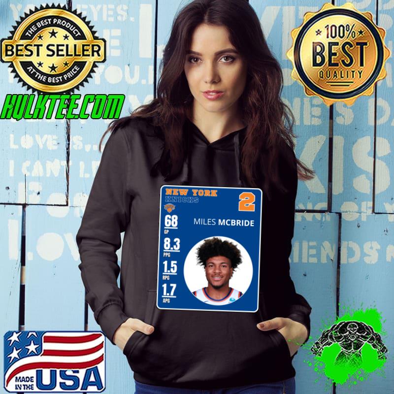 Awesome miles McBride American professional basketball player for the New York Knicks T-Shirt Hoodie Awesome miles McBride American professional basketball player for the New York Knicks T-Shirt Hoodie
