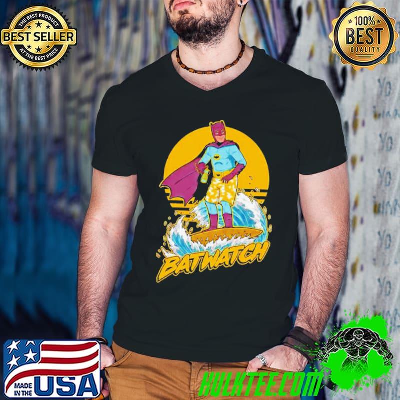 Batman surfing Batwatch beach summer shirt