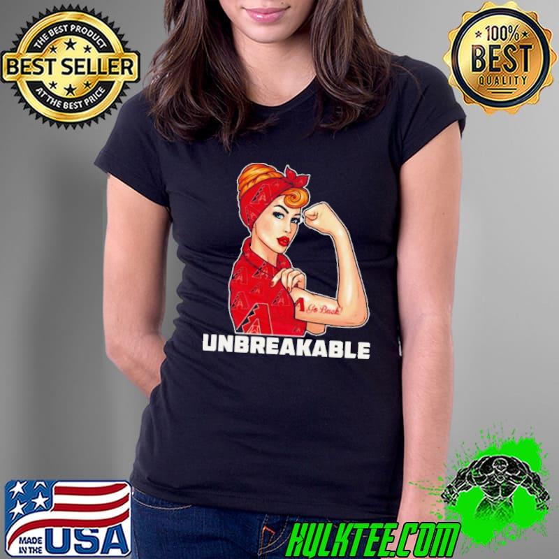 Beautiful Girl Unbreakable Go Arizona Diamondbacks Shirt