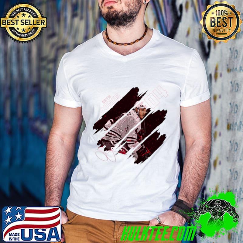 Best american professional ice hockey defenseman seth jones stripes T-Shirt