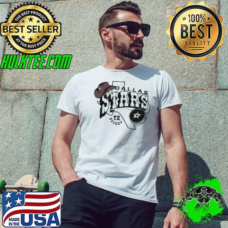 Best dallas Stars Hockey Map NHL Team Vintage shirt