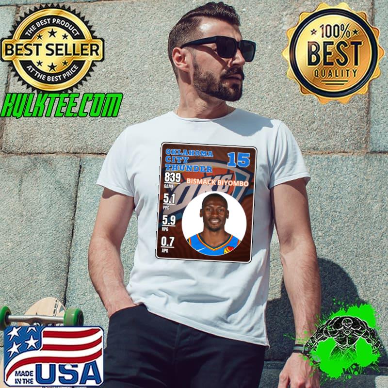 Bismack Biyombo Congolese professional basketball Oklahoma City Thunder T-Shirt