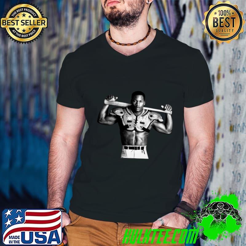 Bo Jackson Halftone American former professional baseball and football player T-Shirt