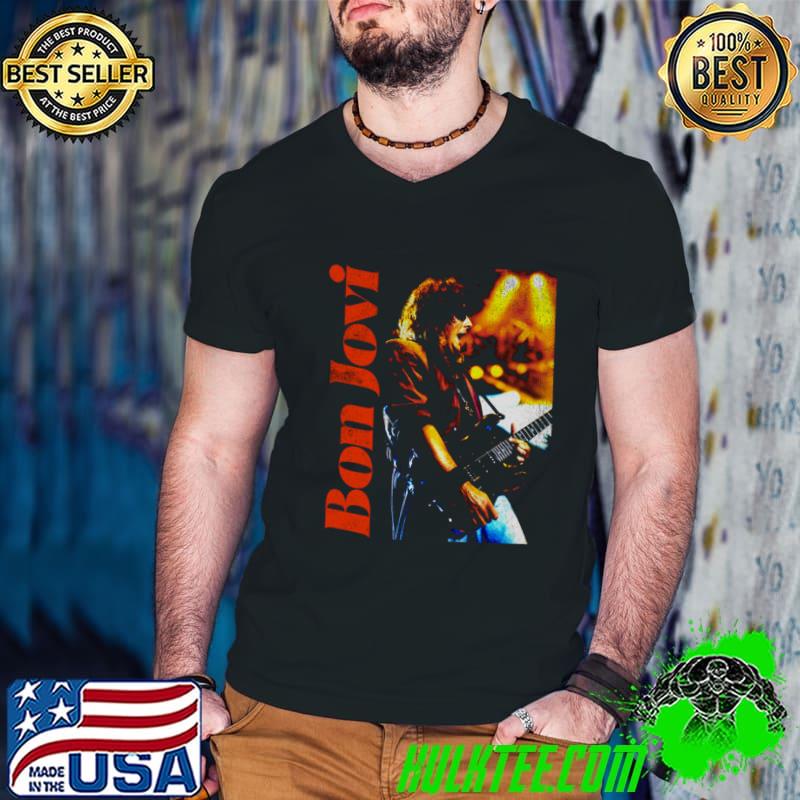 Bon Jovi Vertical American rock band formed T-Shirt