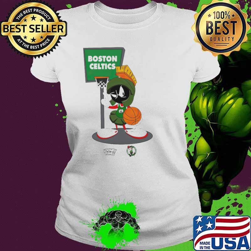 Boston Celtics Looney Tunes Marvin the Martian shirt