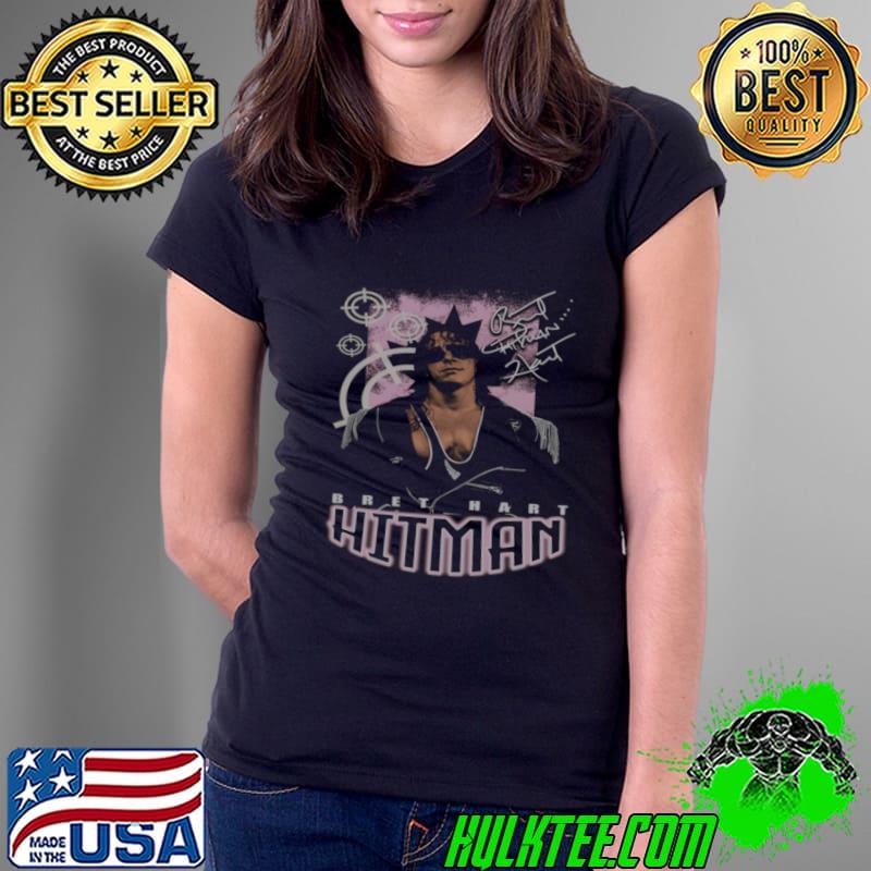 Bret Hart The Hitman Canadian-American retired professional wrestlerT-Shirt