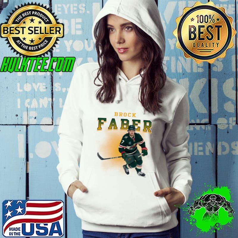 Brock Faber American professional ice hockey defenseman T-Shirt