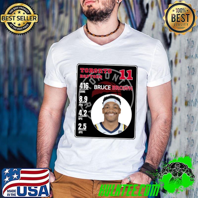 Bruce Brown American professional basketball player for Toronto Raptors T-Shirt