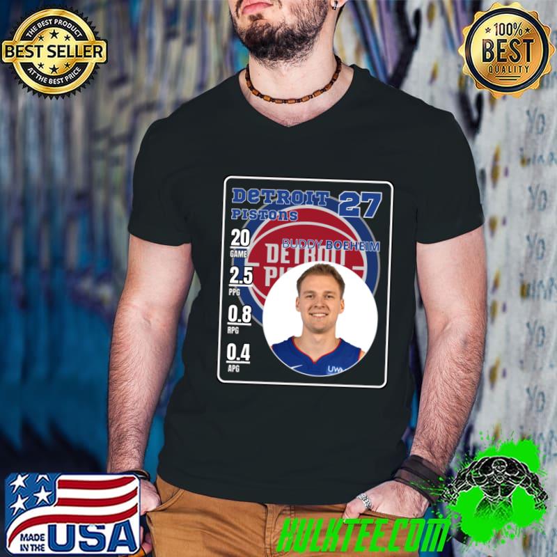 Buddy Boeheim American professional basketball player for Detroit Pistons T-Shirt