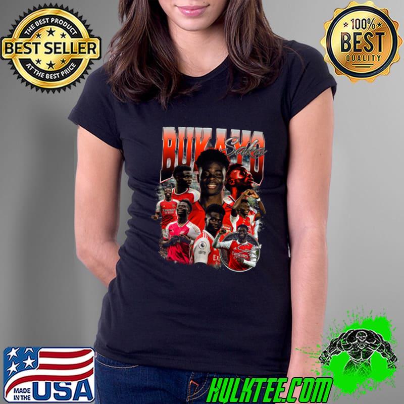 Bukayo Saka English professional footballer Premier League club T-Shirt