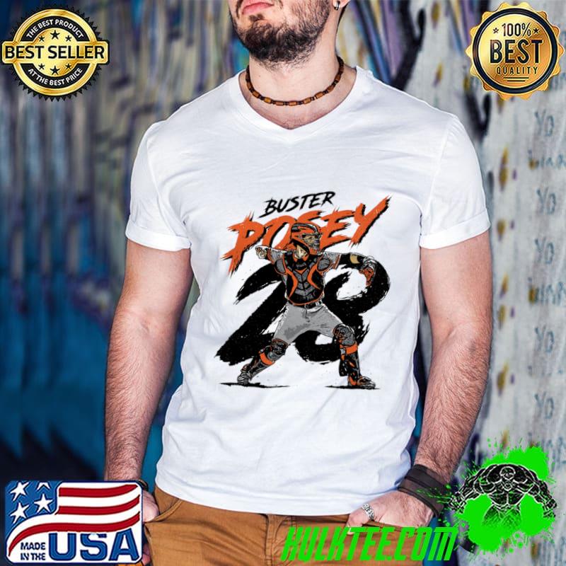 Buster Posey San Francisco Rough American former professional baseball catcher T-Shirt