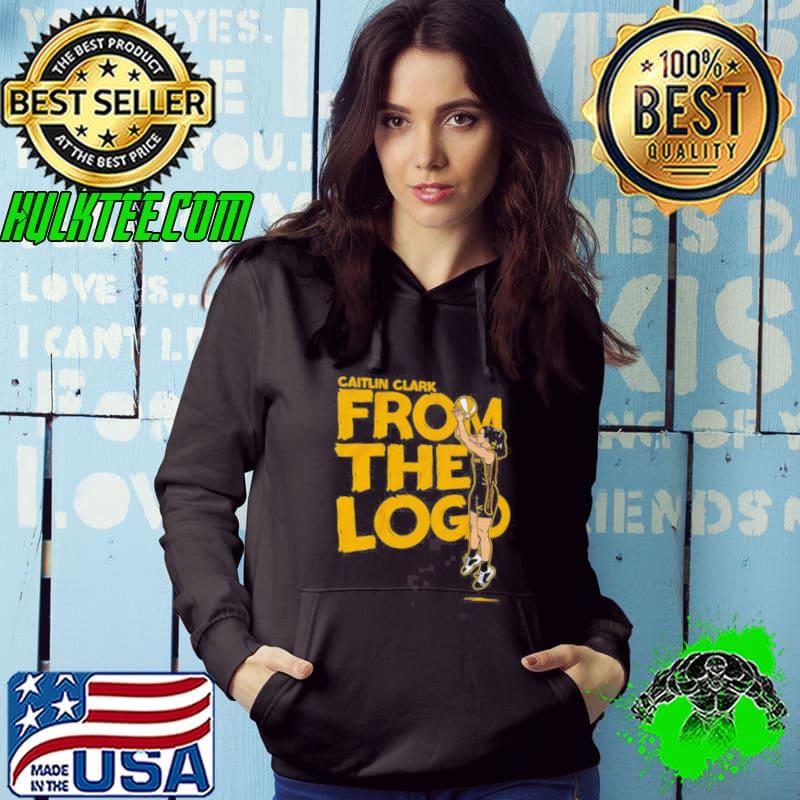 Caitlin Clark from the logo shirt