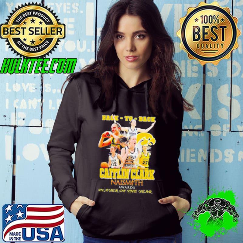 Caitlin Clark Naismith Awards Player of the year signature shirt